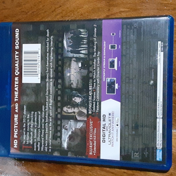 Sinister 1 & 2 Blu-ray bundle - Picture 5 of 5